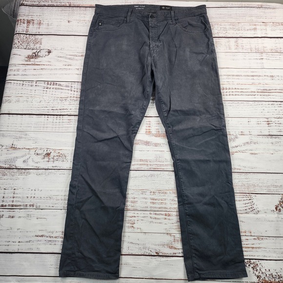 Ag Adriano Goldschmied Other - AG Adriano Goldschmied Everett Pants Men's 36x32 Gray Italian Fabric Stretch